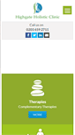 Mobile Screenshot of highgateholisticclinic.com